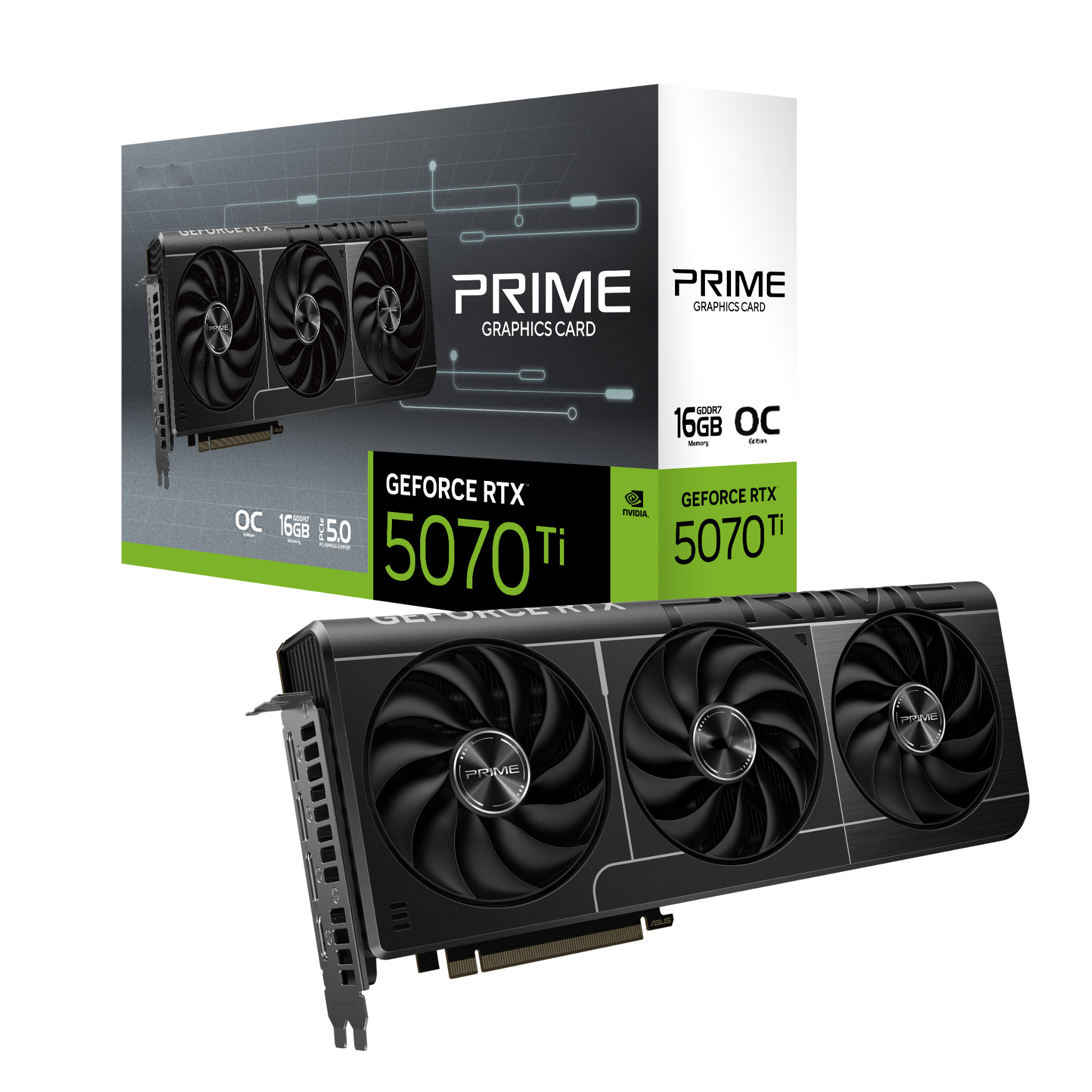 Triple Fan Gaming Graphics Card 16Gb - 2025年新発売 PRIME GeForce RTX 5070 Ti